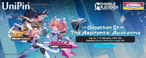 Top Up Diamonds MLBB di UniPin, Dapatkan MLBB Skin The Aspirants: Awakening + Bonus hingga Ribuan Diamonds dari UniPin